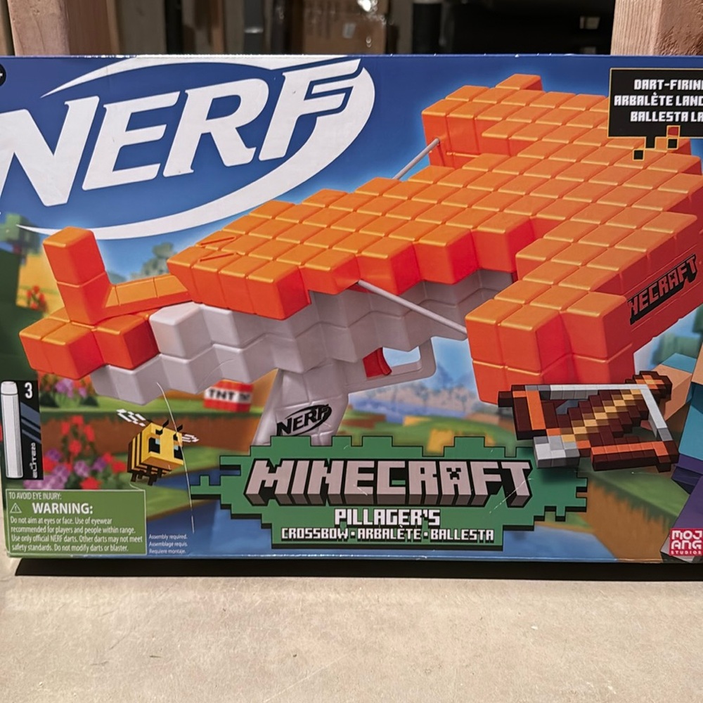 Nerf MineCraft Crossbow